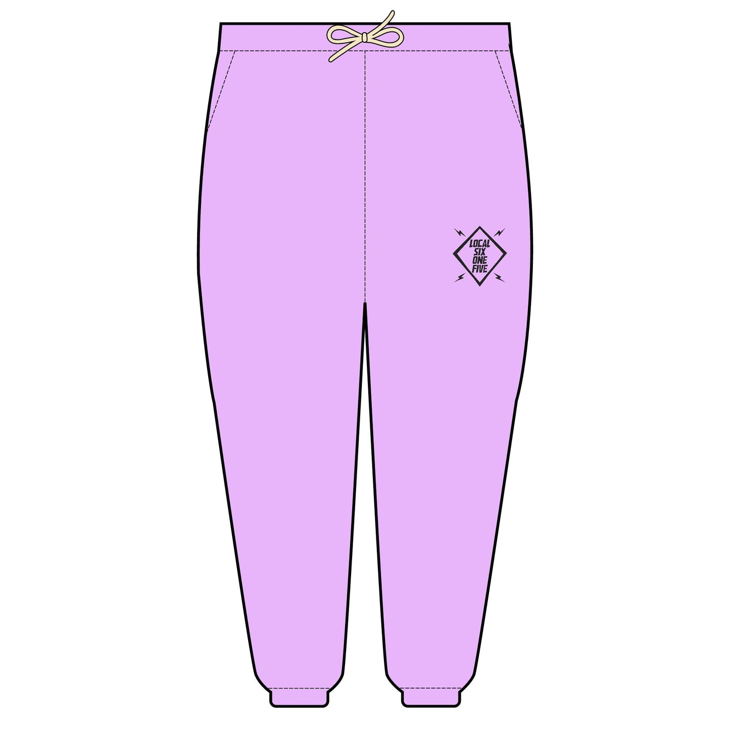 Local Skate Logo Unisex Garment-Dyed Lightweight Fleece Sweatpants