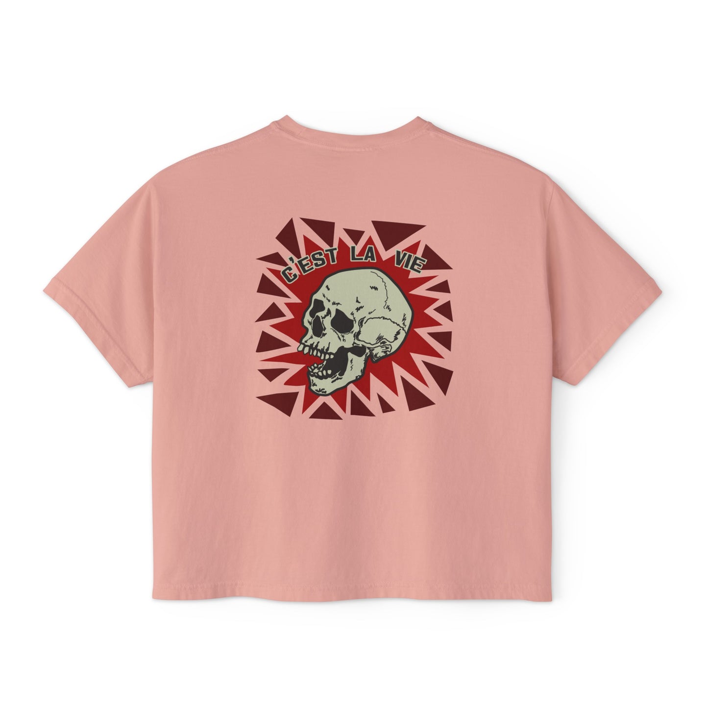 La Vie Skull Women's Boxy Tee