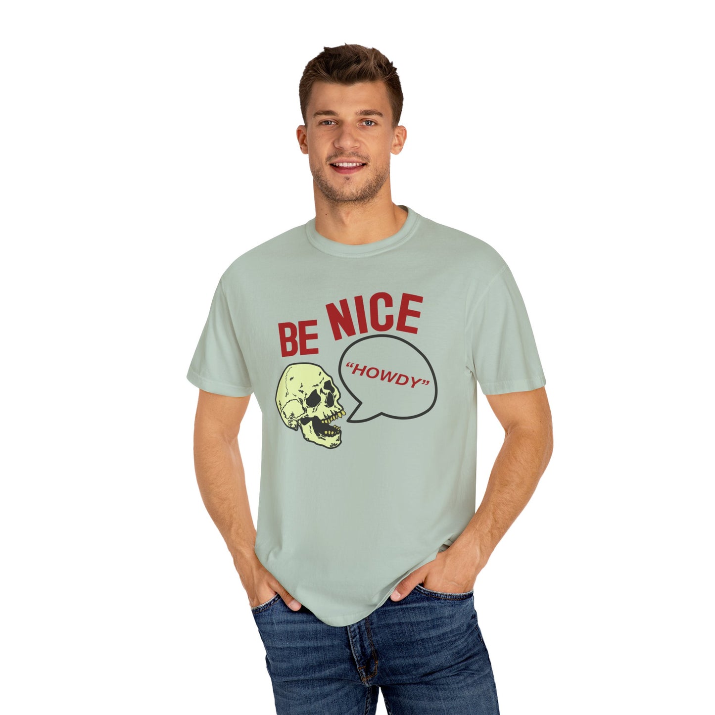 BE NICE Garment-Dyed T-shirt