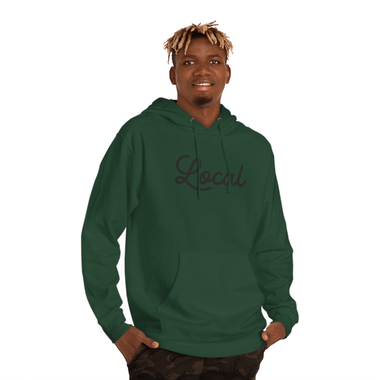 Local Script IND Unisex Hooded Sweatshirt