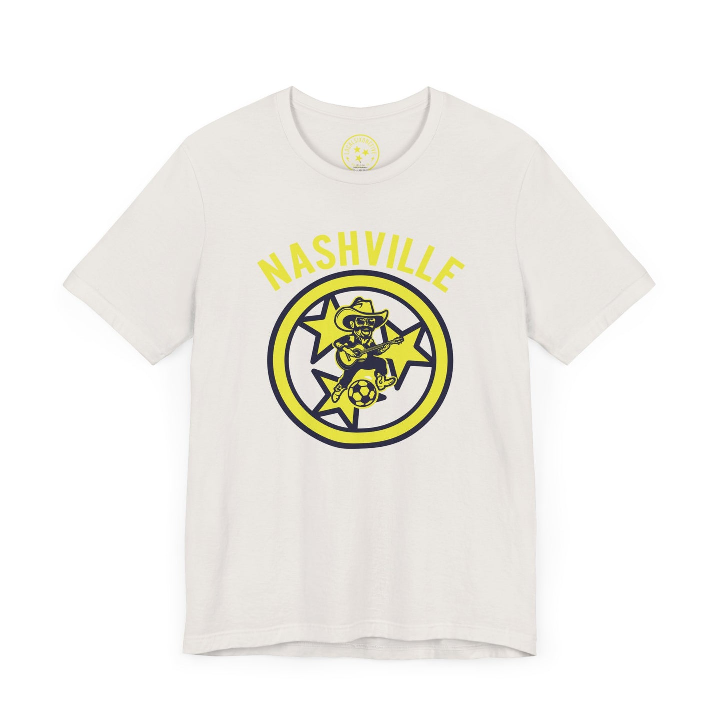 Nashville Cowboy Crest Unisex Jersey Short Sleeve Tee