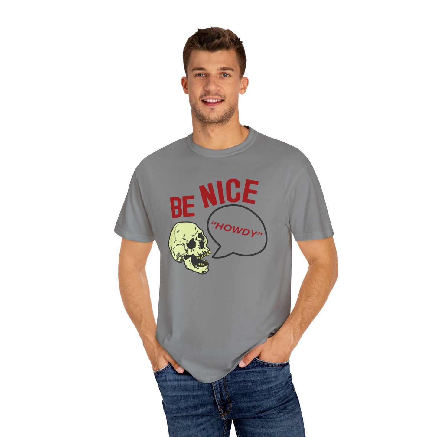 BE NICE Garment-Dyed T-shirt