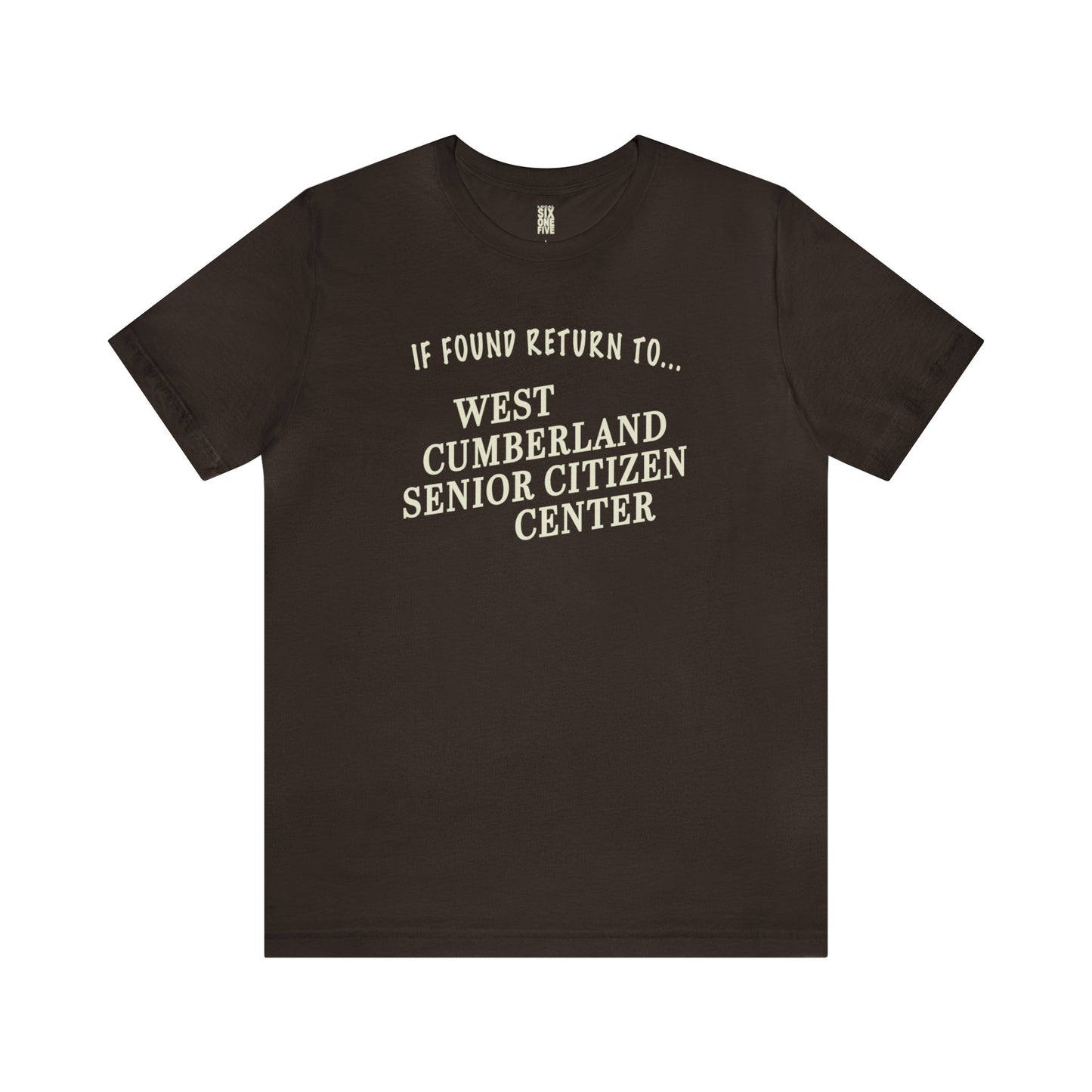 West Cumberland Senior Citizen T-shirt