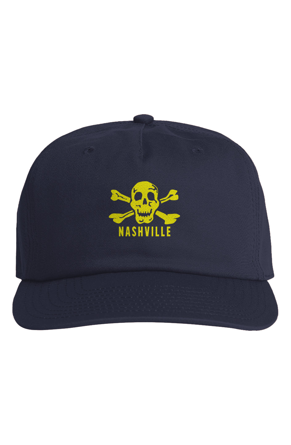 NashvilleSkull Class Five Panel Cap