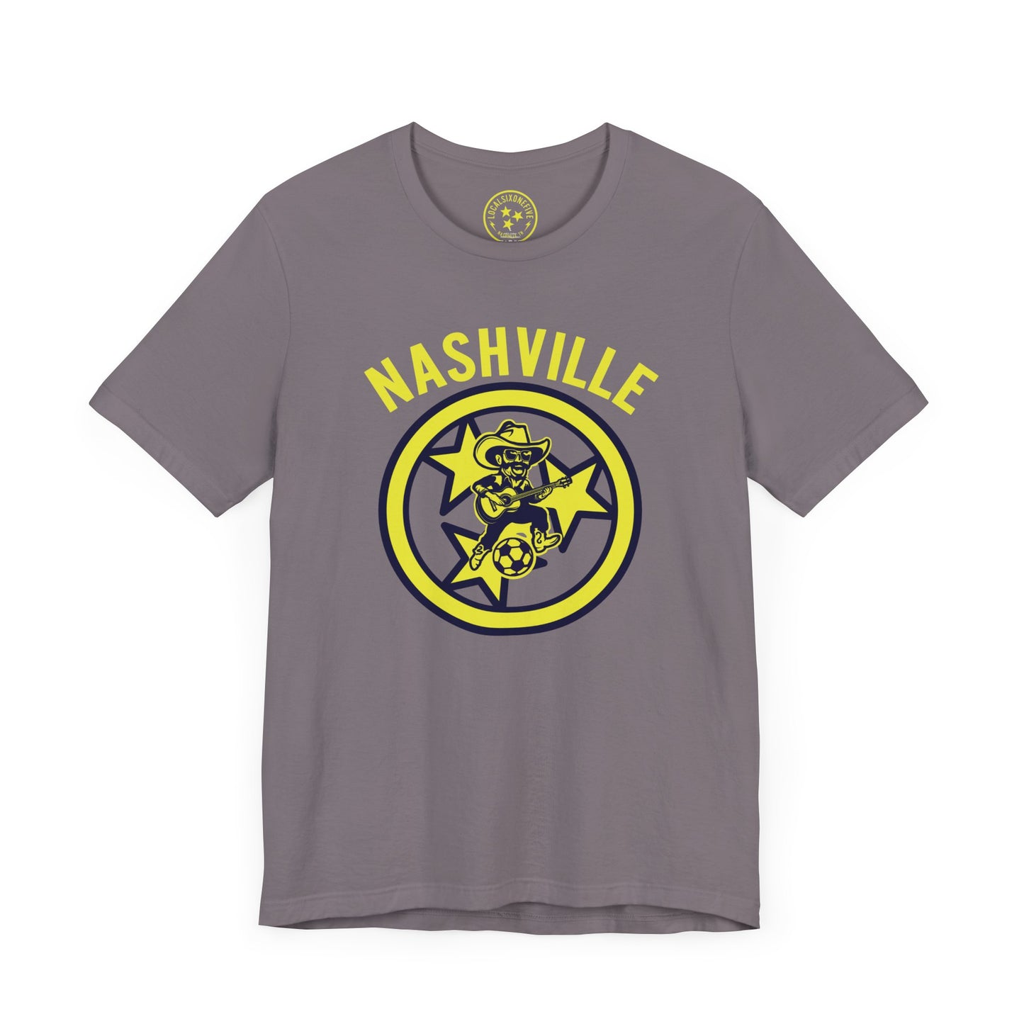 Nashville Cowboy Crest Unisex Jersey Short Sleeve Tee