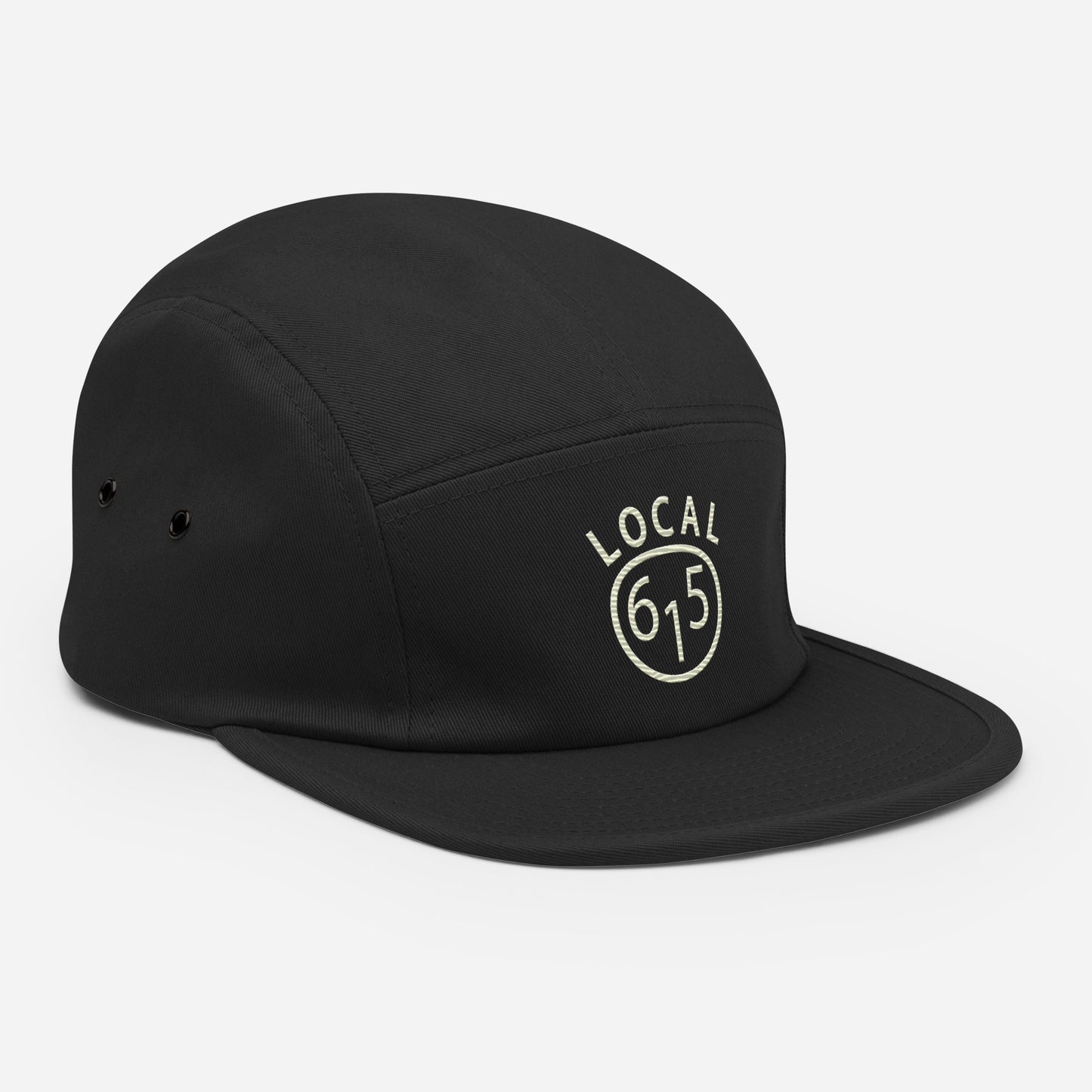 Local 615 Vintage Logo Five Panel Cap