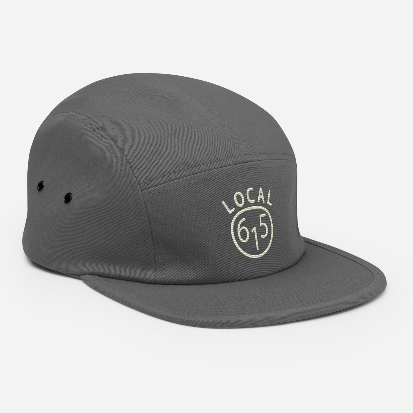 Local 615 Vintage Logo Five Panel Cap