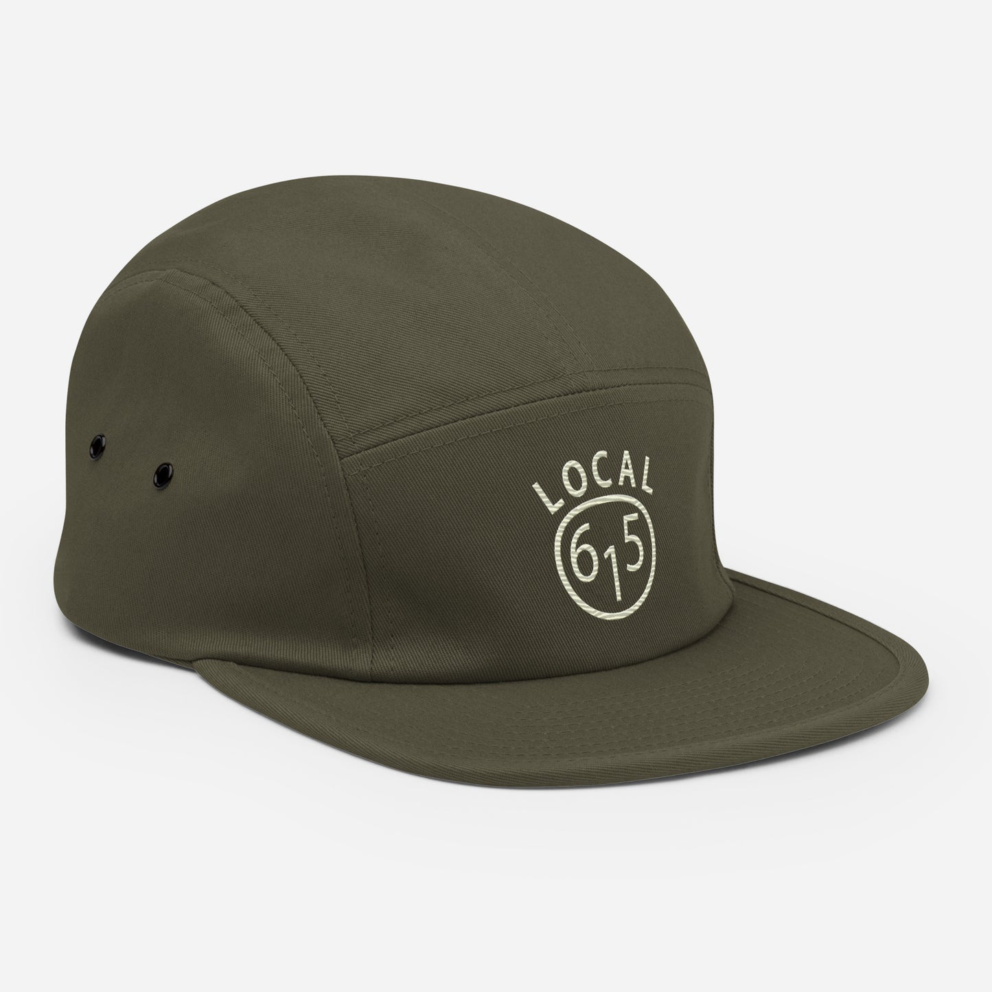 Local 615 Vintage Logo Five Panel Cap