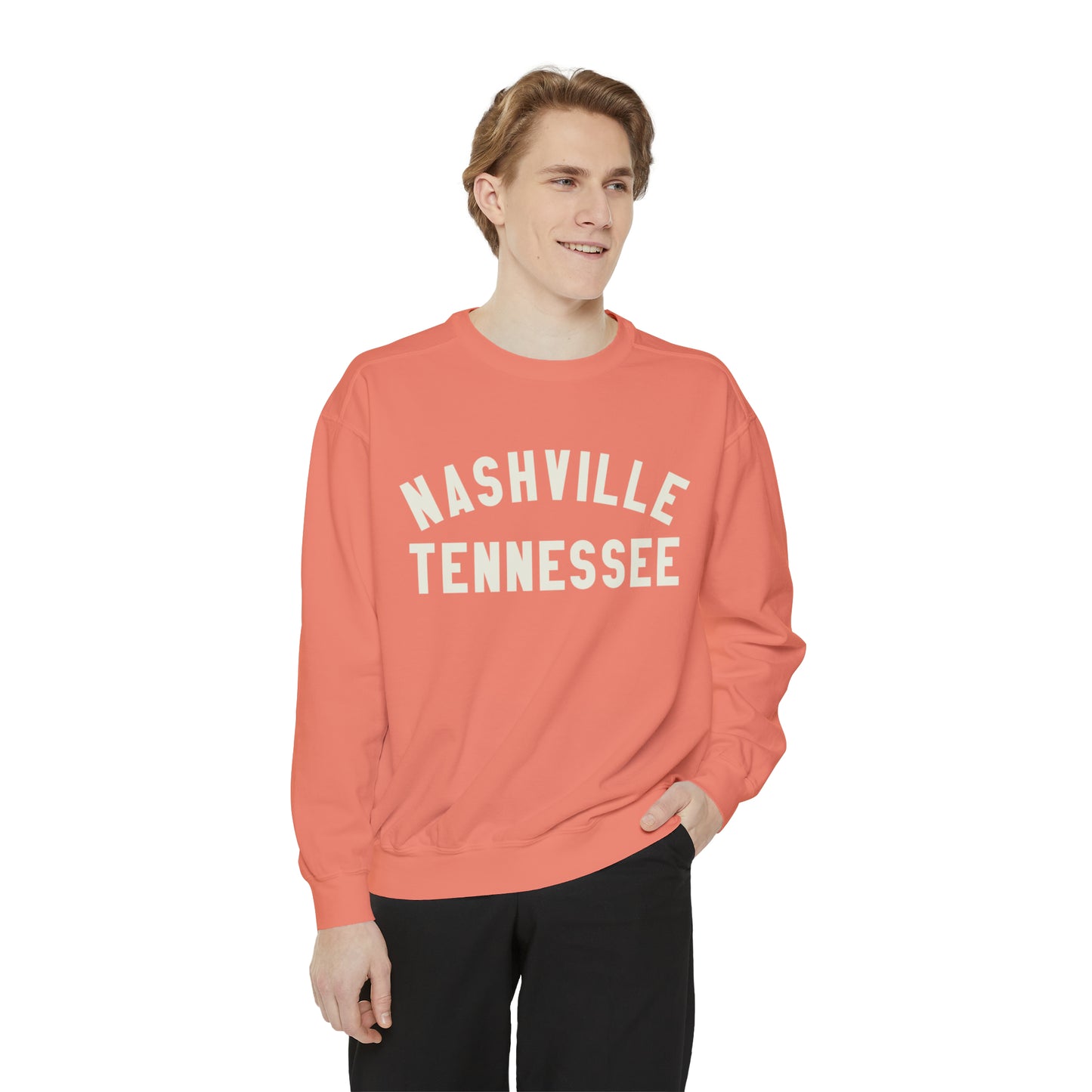 Nashville TN Unisex Garment-Dyed Sweatshirt