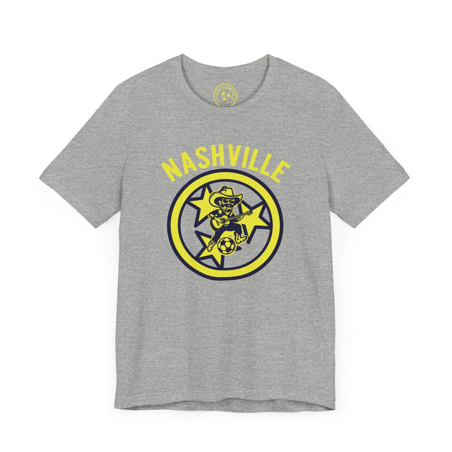 Nashville Cowboy Crest Unisex Jersey Short Sleeve Tee