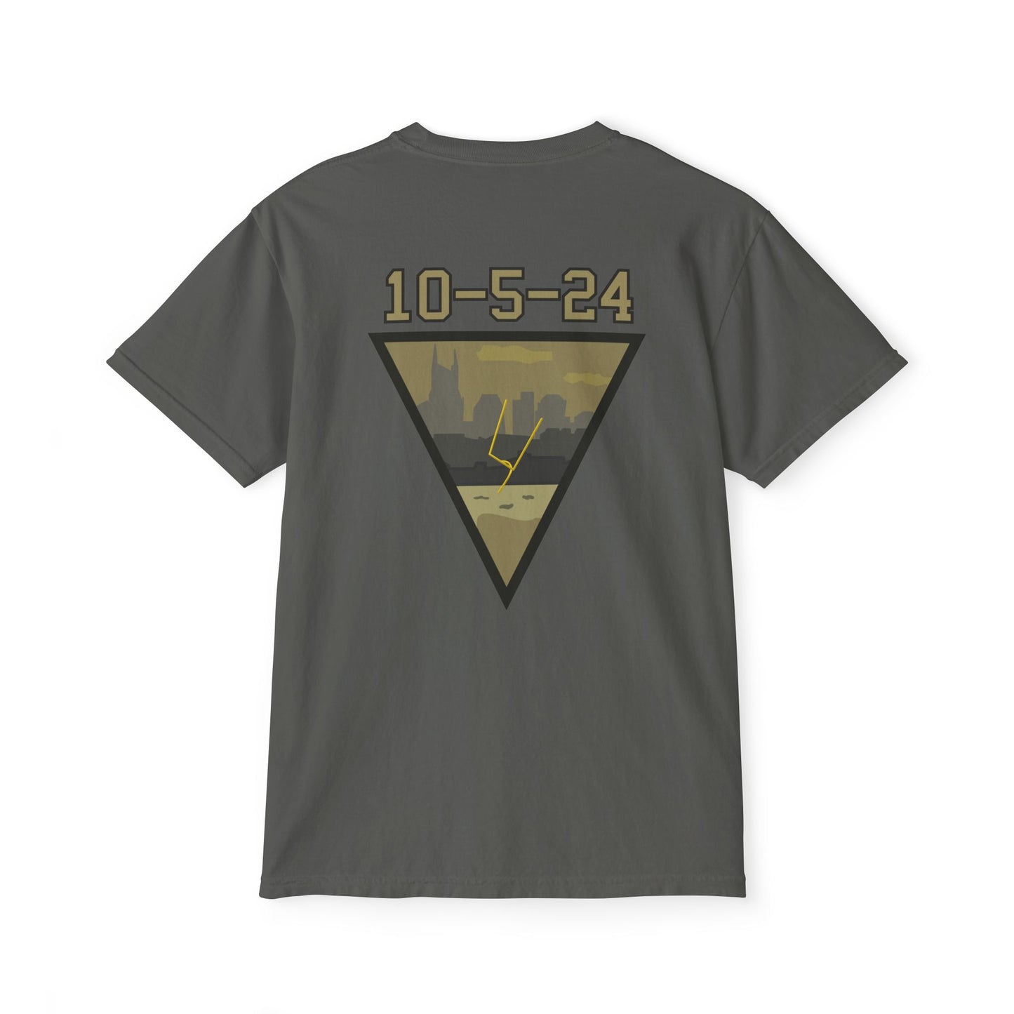 Cumberland Goalpost Date Garment-Dyed Pocket T-Shirt