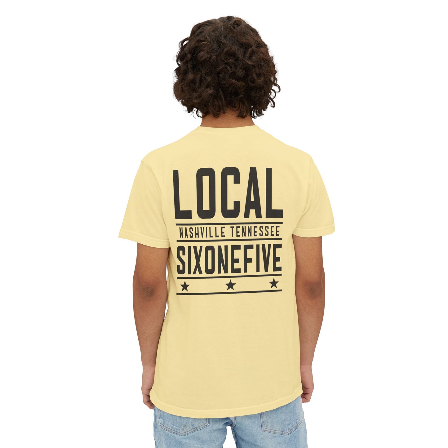 Local Kong Logo Unisex Garment-Dyed Pocket T-Shirt