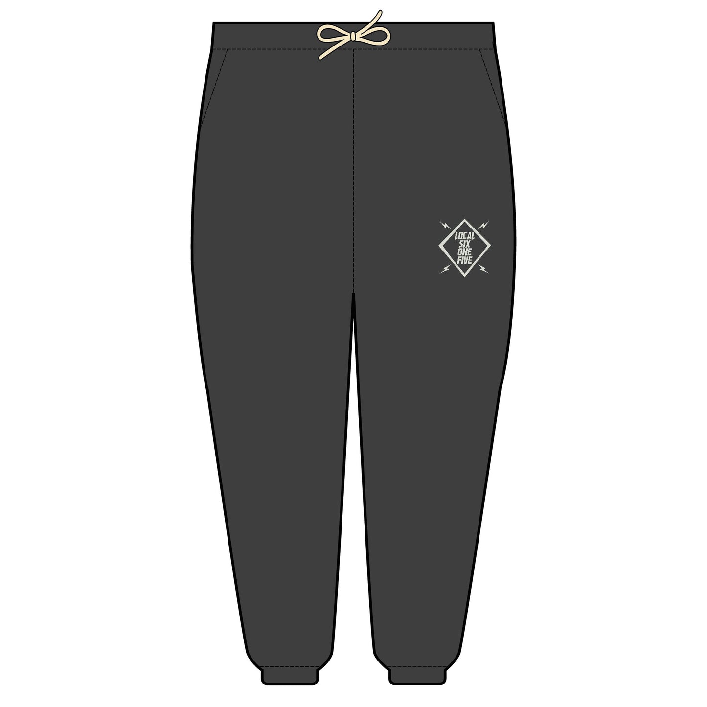 Local Skate Logo Unisex Garment-Dyed Lightweight Fleece Sweatpants