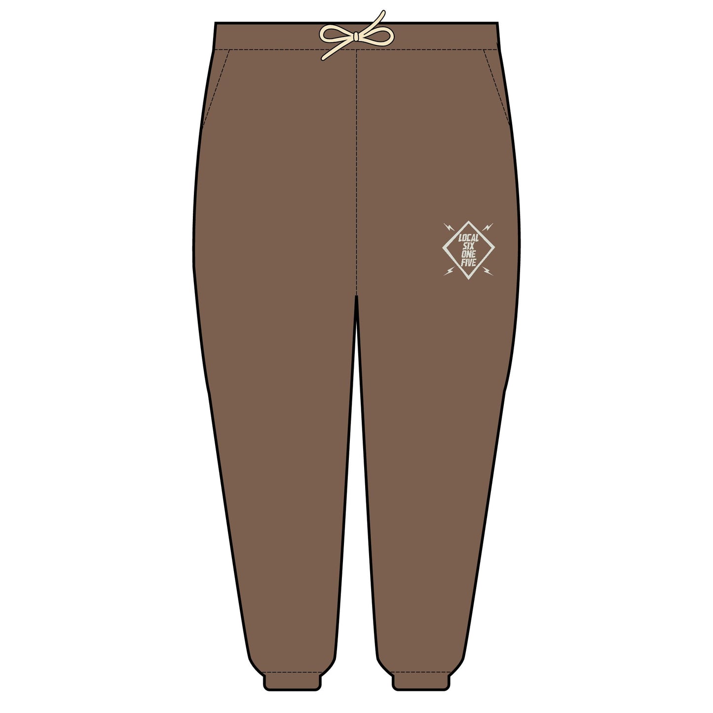 Local Skate Logo Unisex Garment-Dyed Lightweight Fleece Sweatpants