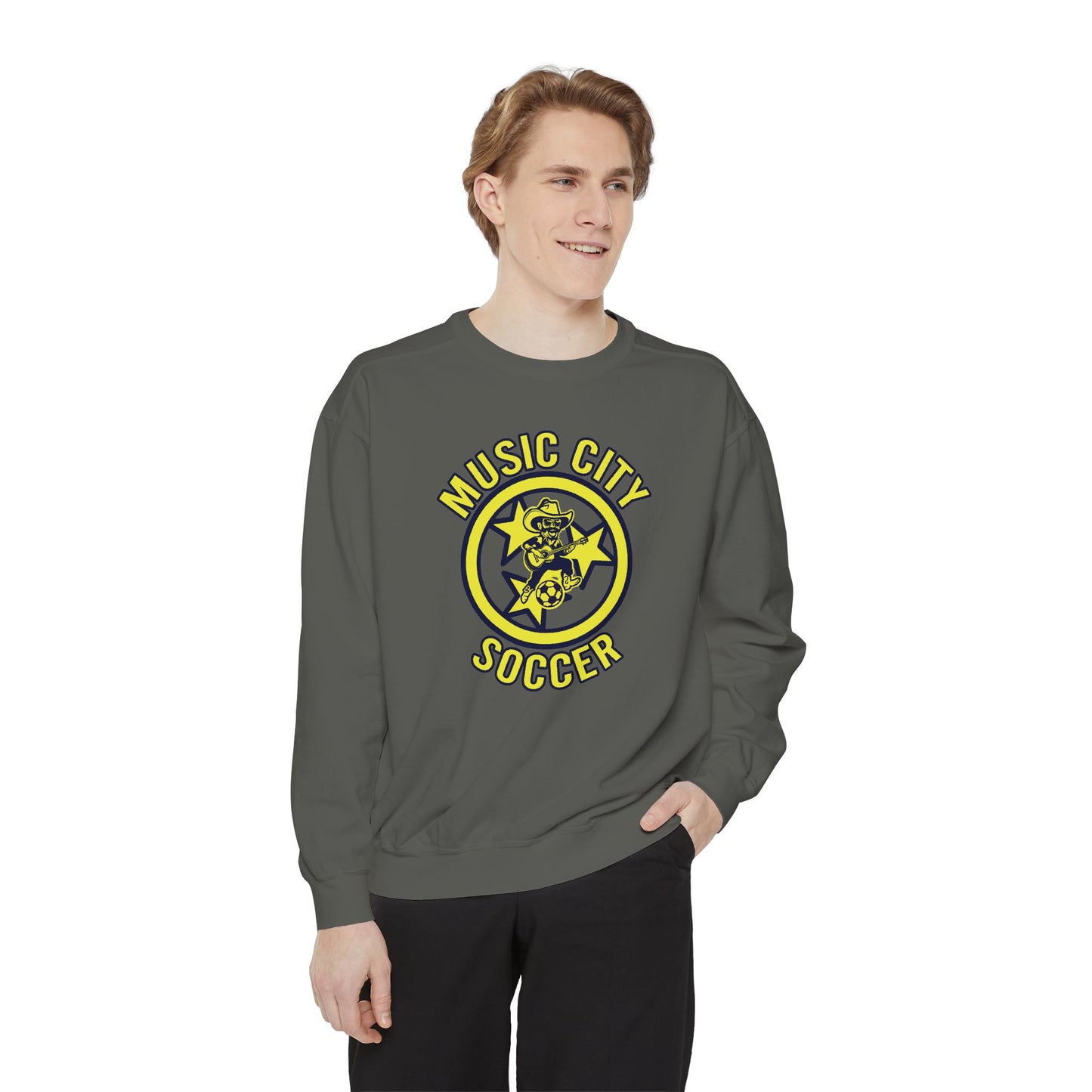 SCORCHIN SAM TriStar Garment-Dyed Sweatshirt