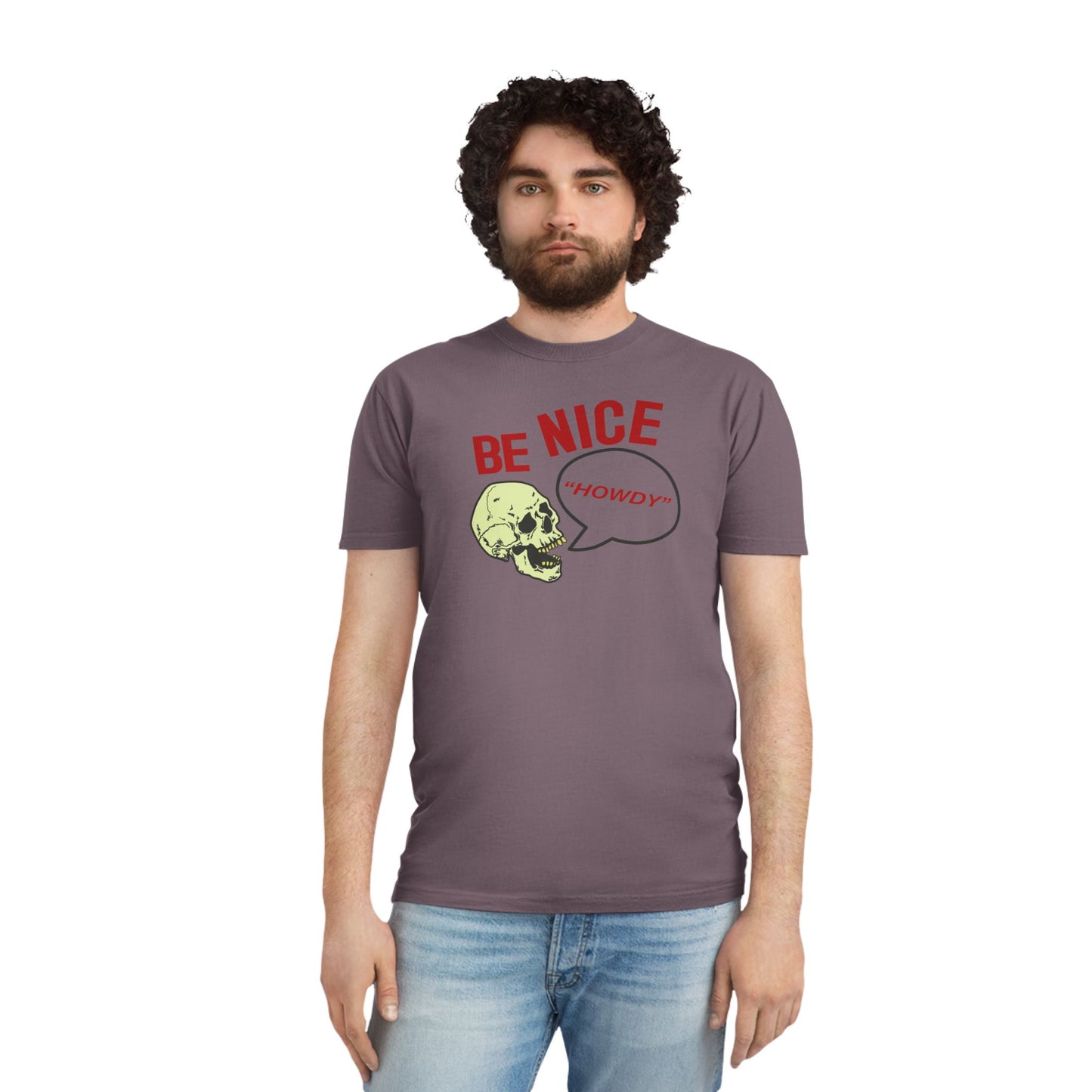 Be Nice Unisex Faded Shirt