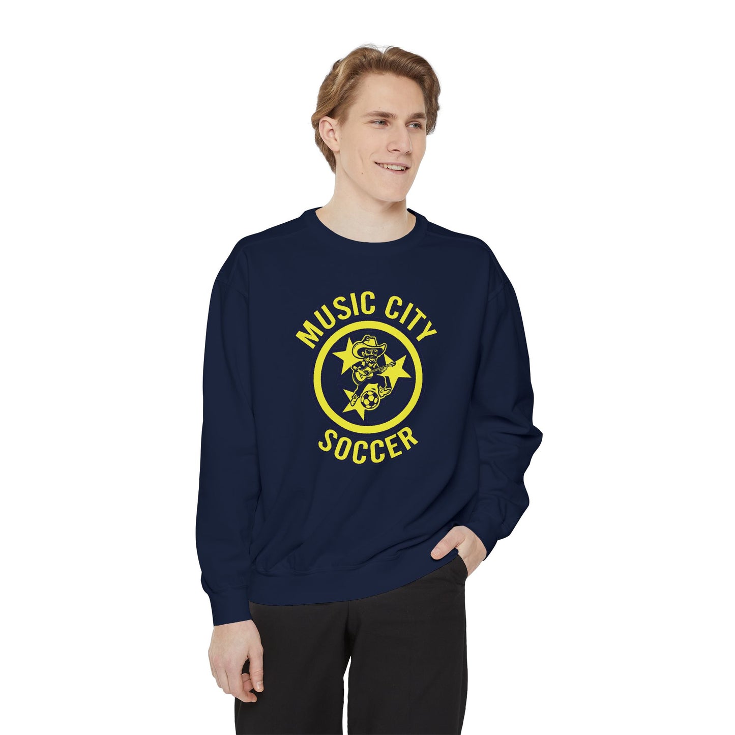 SCORCHIN SAM TriStar Garment-Dyed Sweatshirt