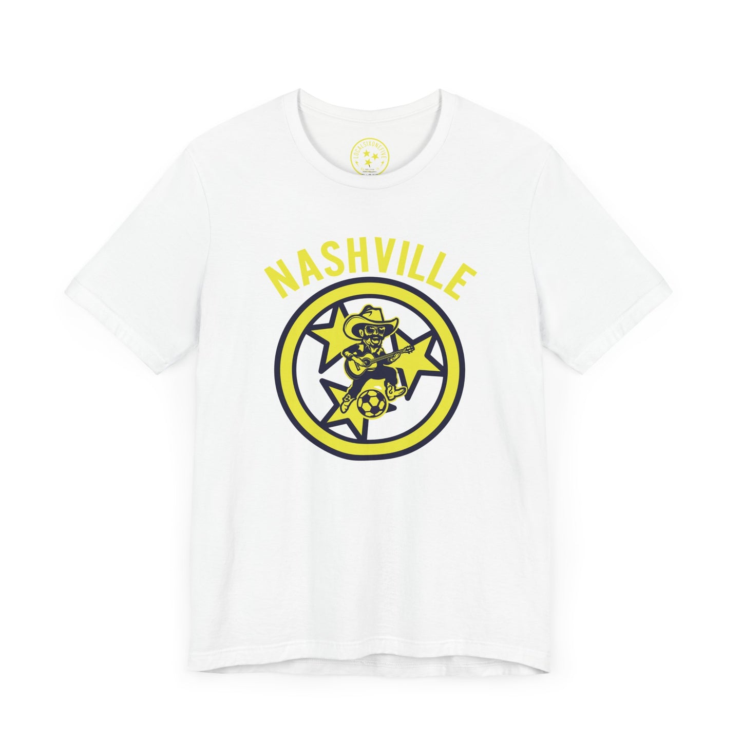 Nashville Cowboy Crest Unisex Jersey Short Sleeve Tee