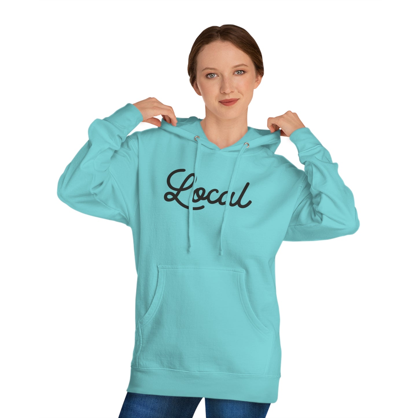 Local Script IND Unisex Hooded Sweatshirt