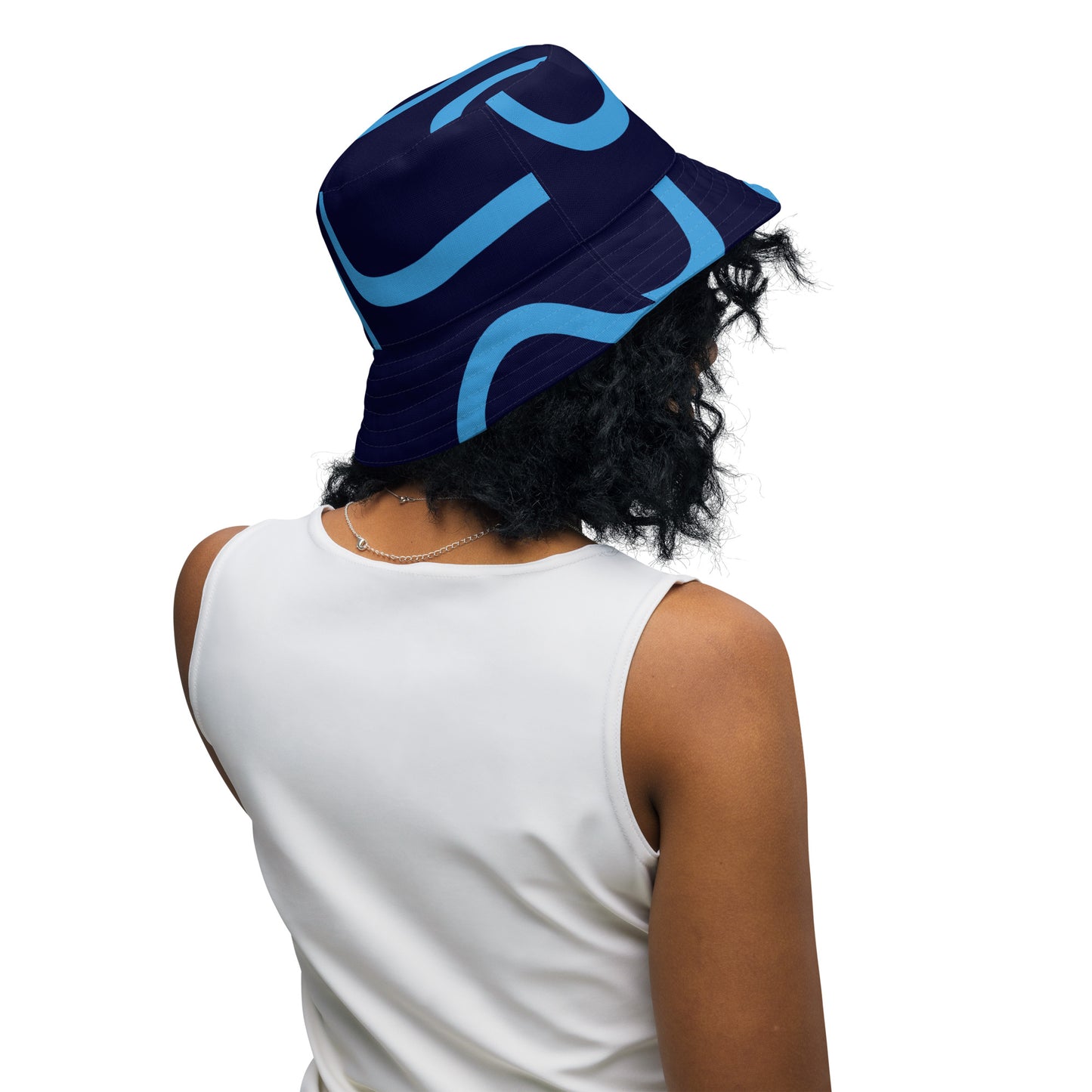 Broken N River Reversible bucket hat