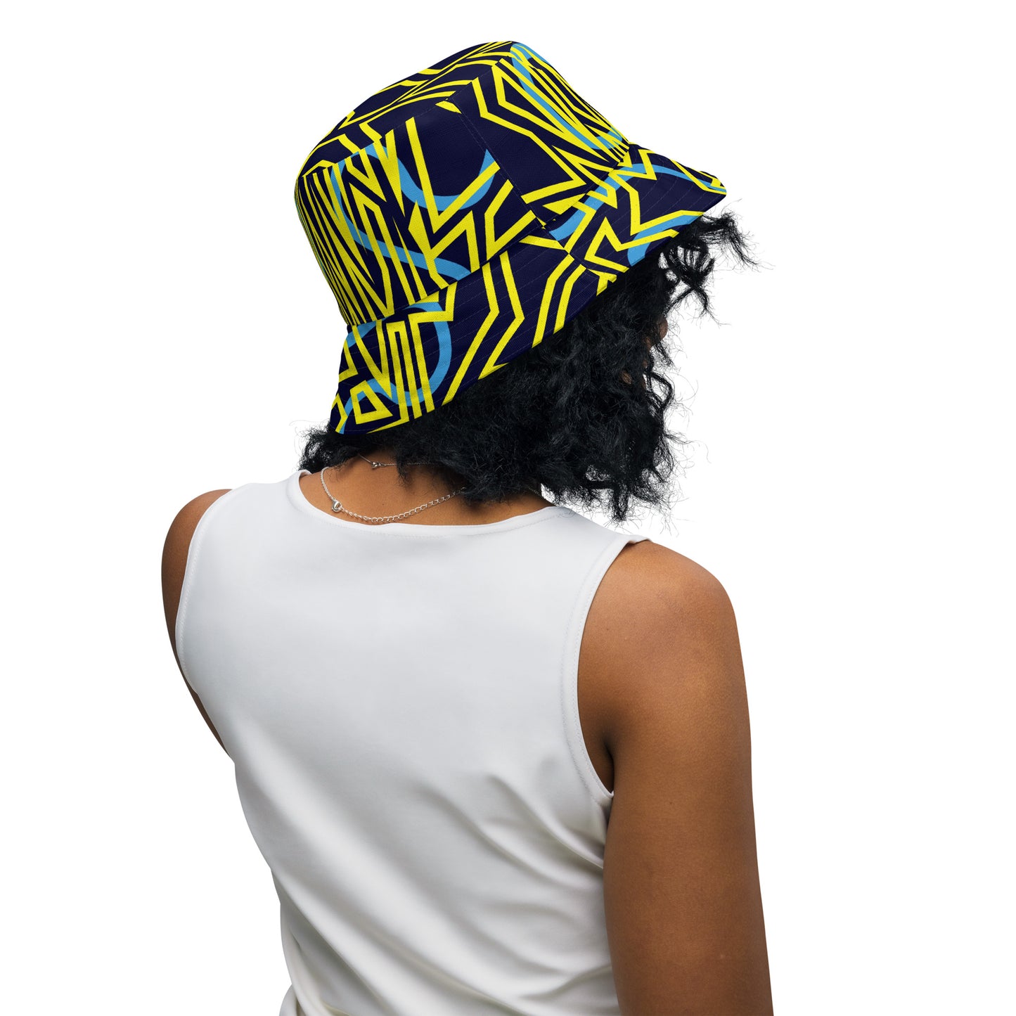 Broken N River Reversible bucket hat