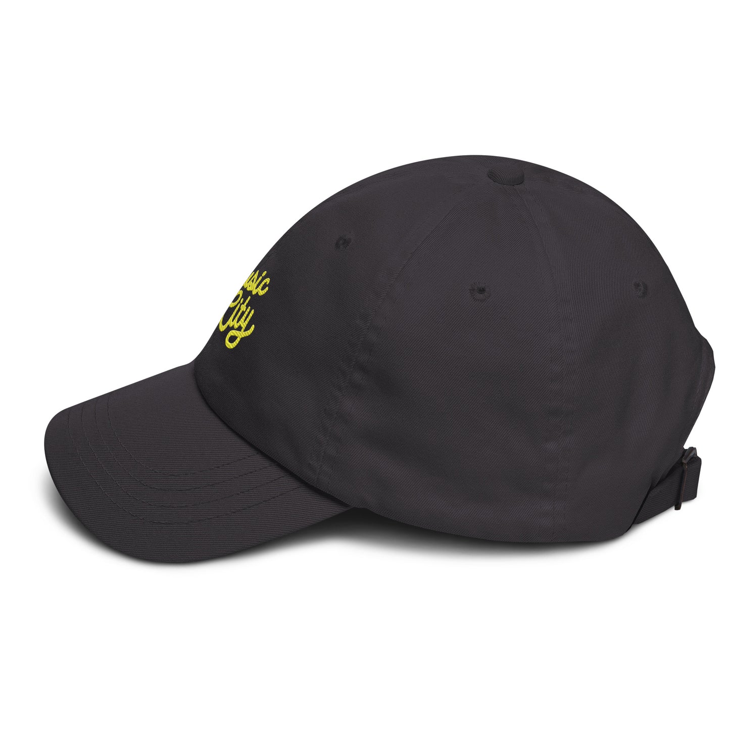 Music City Script Dad hat Gold