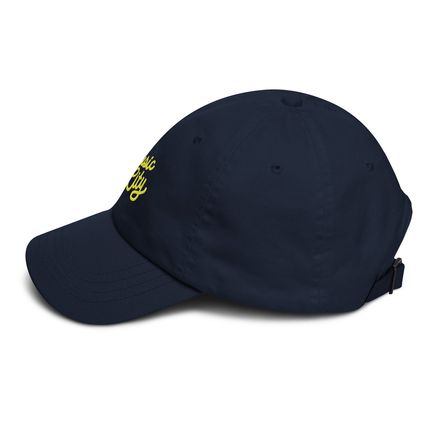 Music City Script Dad hat Gold