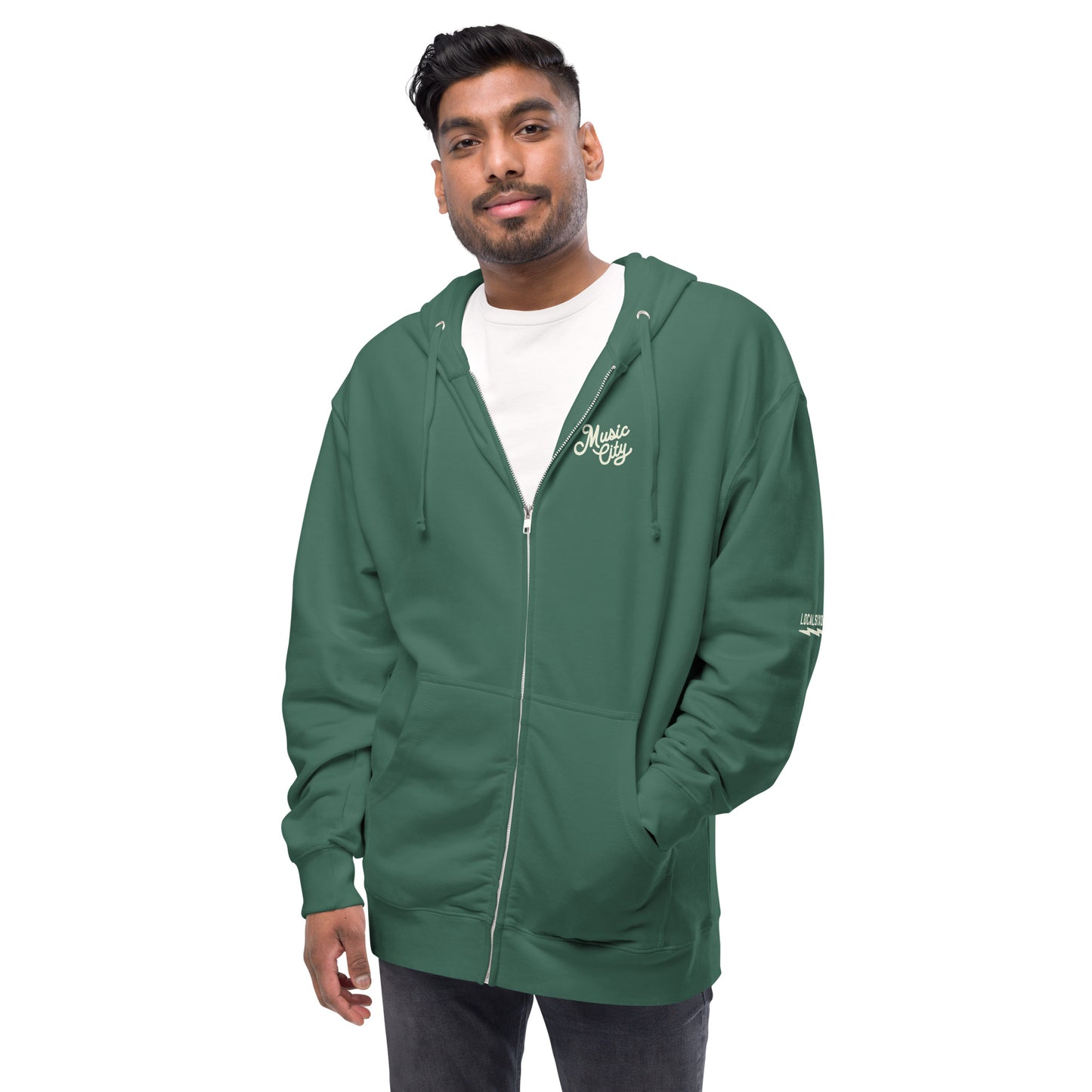 Music City Script  zip up hoodie