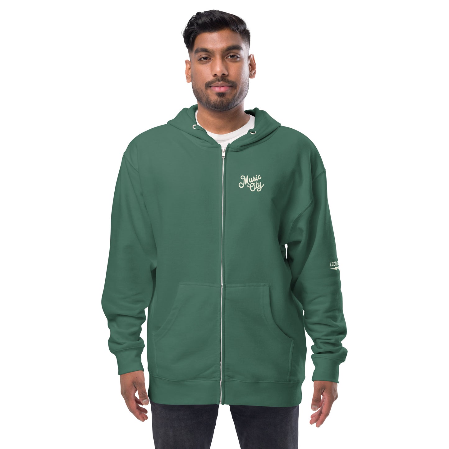 Music City Script  zip up hoodie