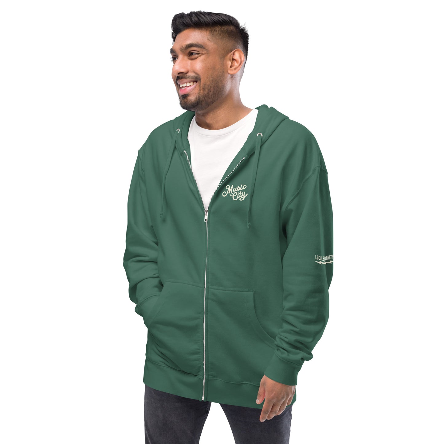 Music City Script  zip up hoodie