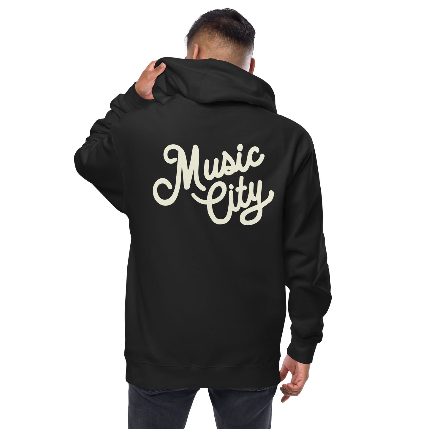 Music City Script  zip up hoodie