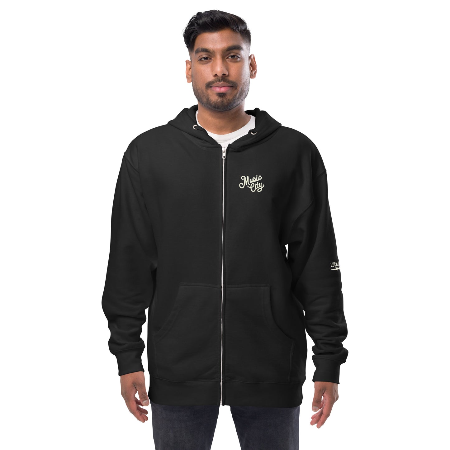 Music City Script  zip up hoodie