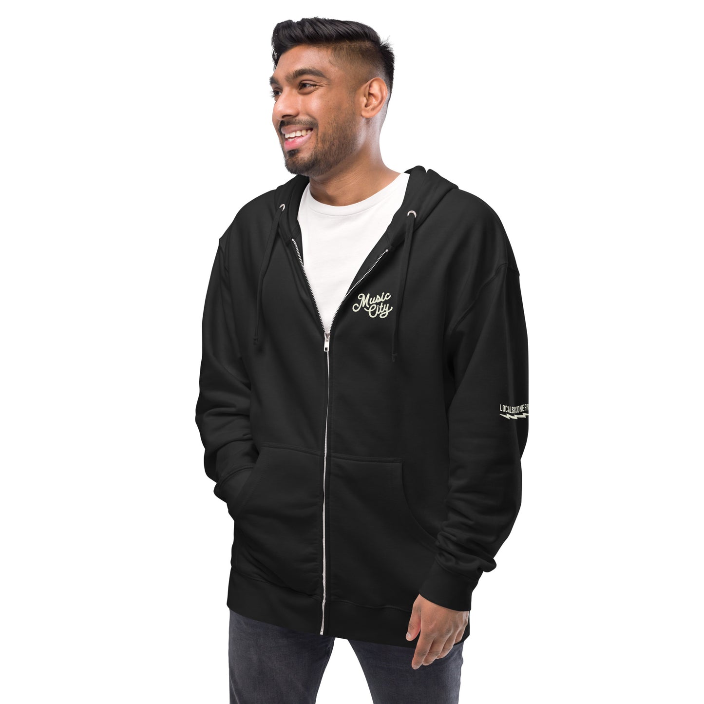 Music City Script  zip up hoodie