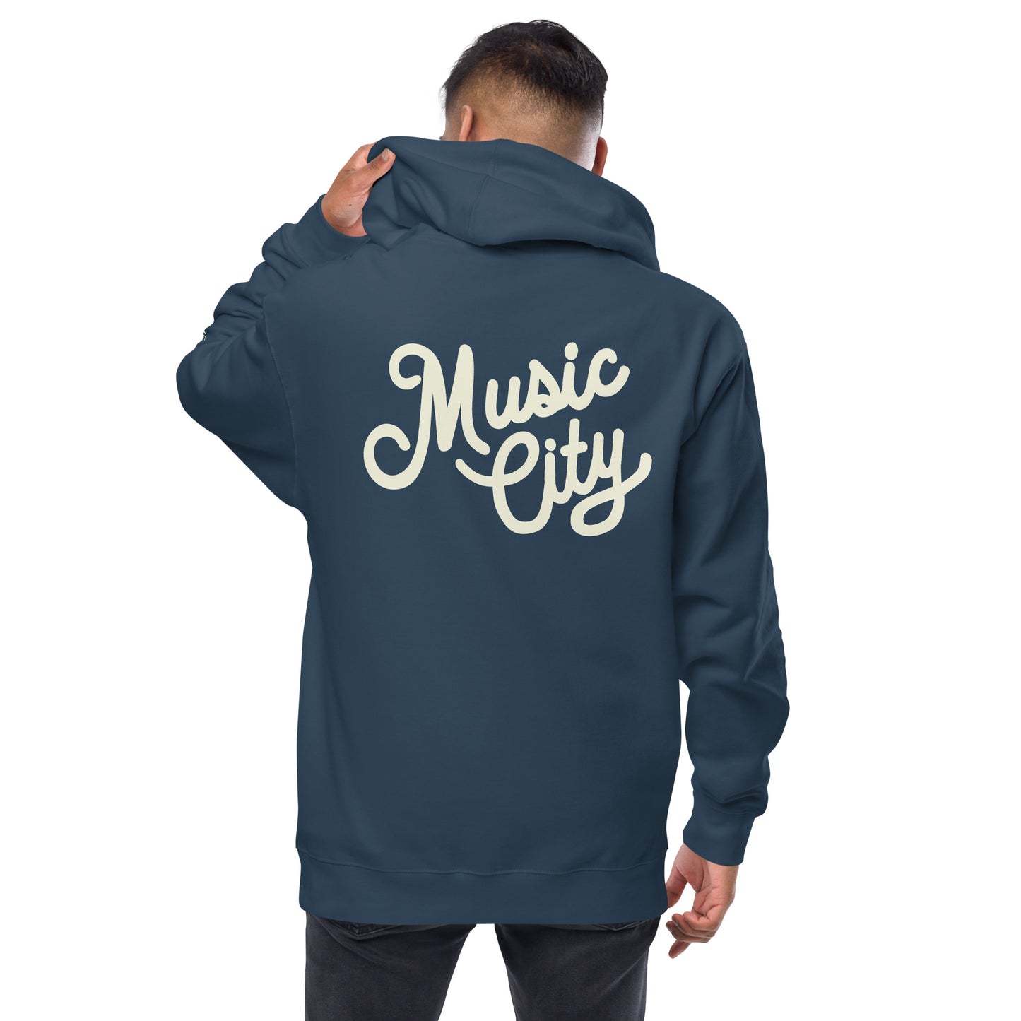 Music City Script  zip up hoodie