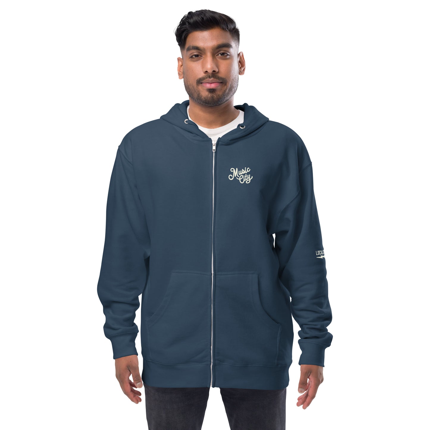 Music City Script  zip up hoodie