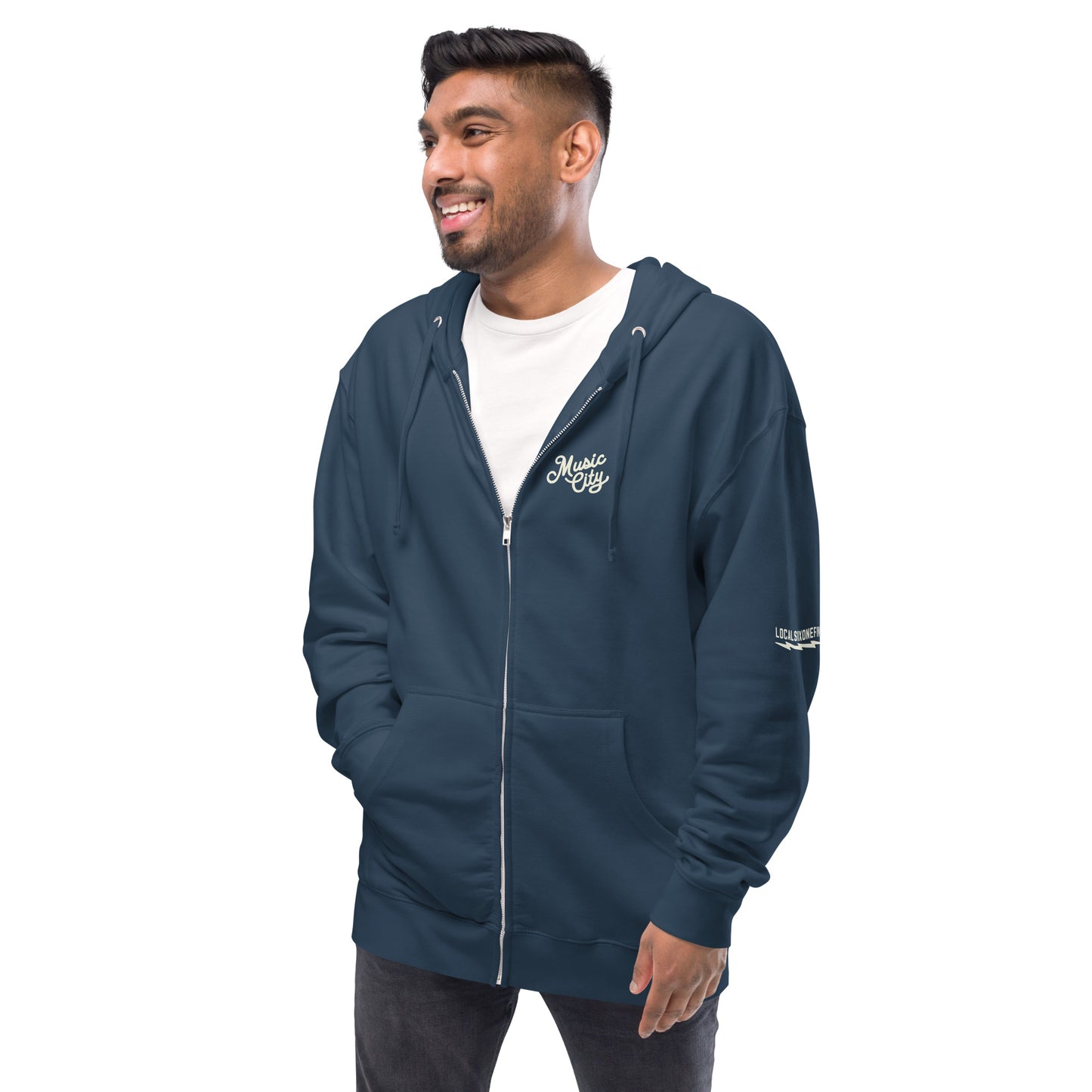 Music City Script  zip up hoodie