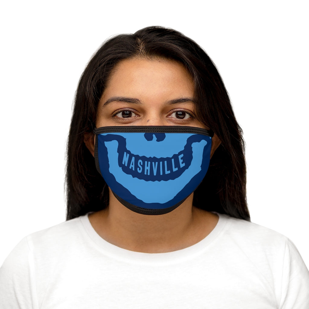 Nashville Football Skull Face Mask