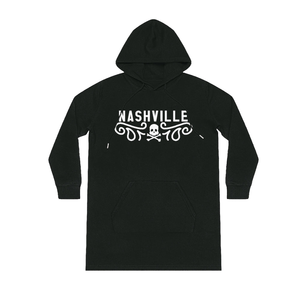 Nashville Paisley Skull Hoodie Dress