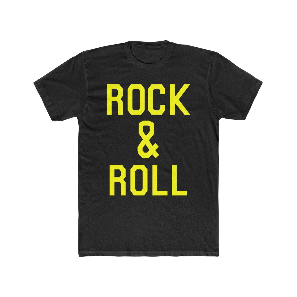 Rock and Roll  Cotton Crew Tee