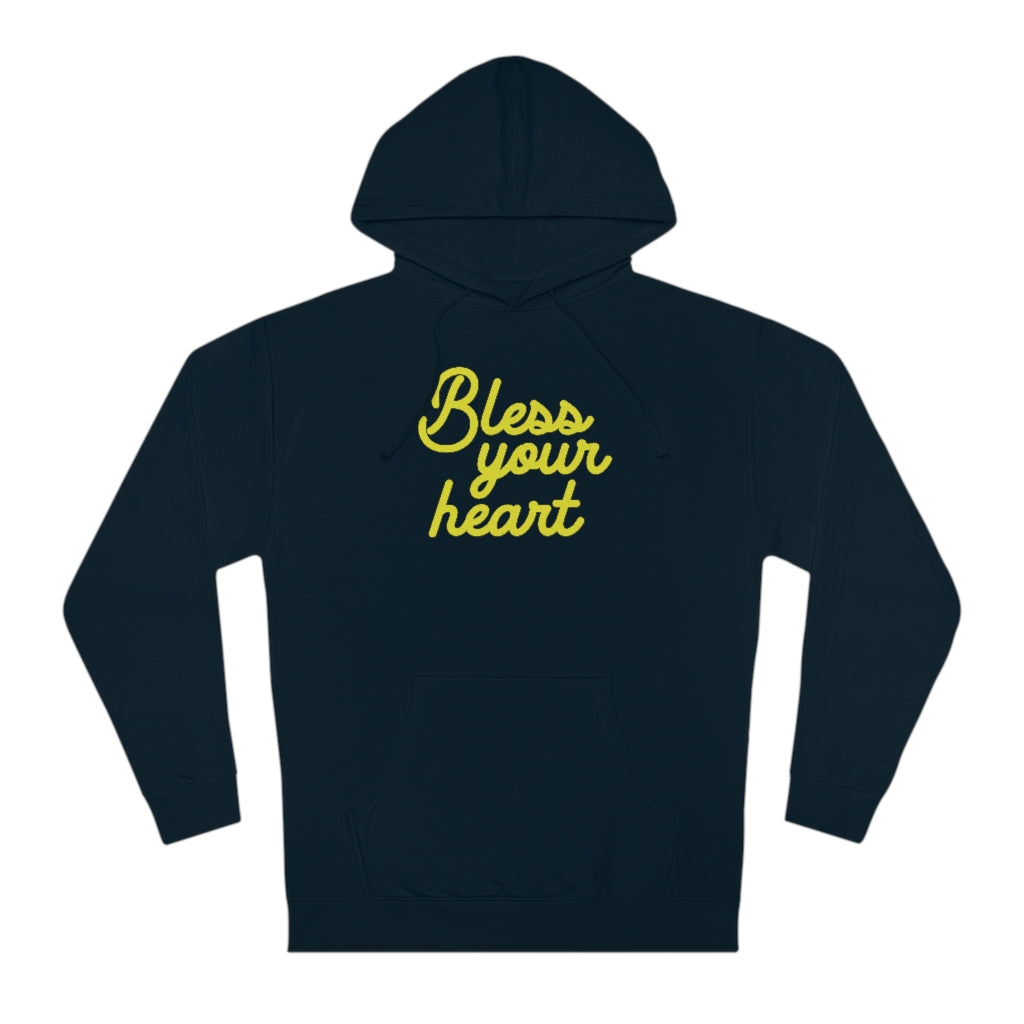Bless Your Heart Paisley back pattern Premium Hoodie
