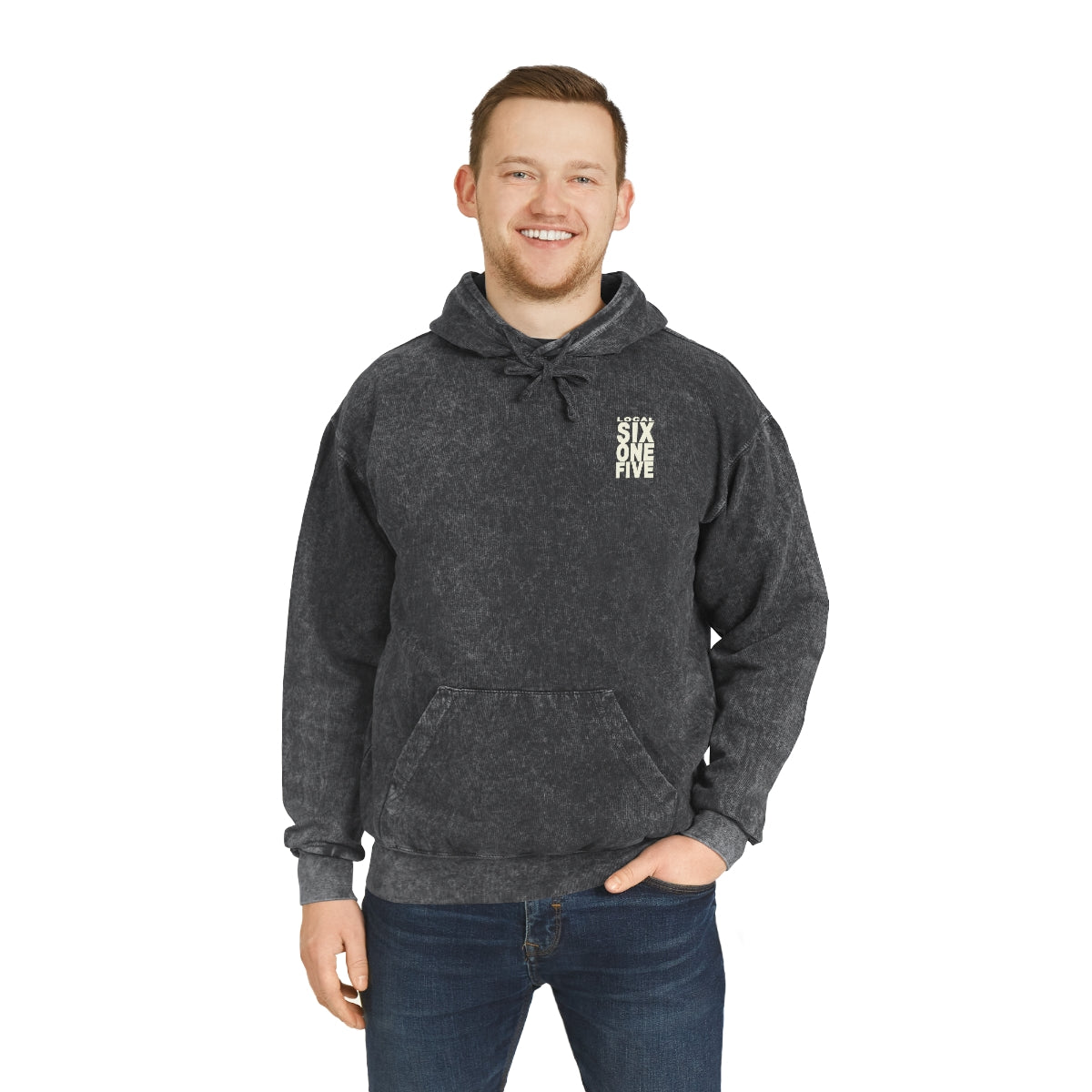 Local NashTeeth Unisex Mineral Wash Hoodie