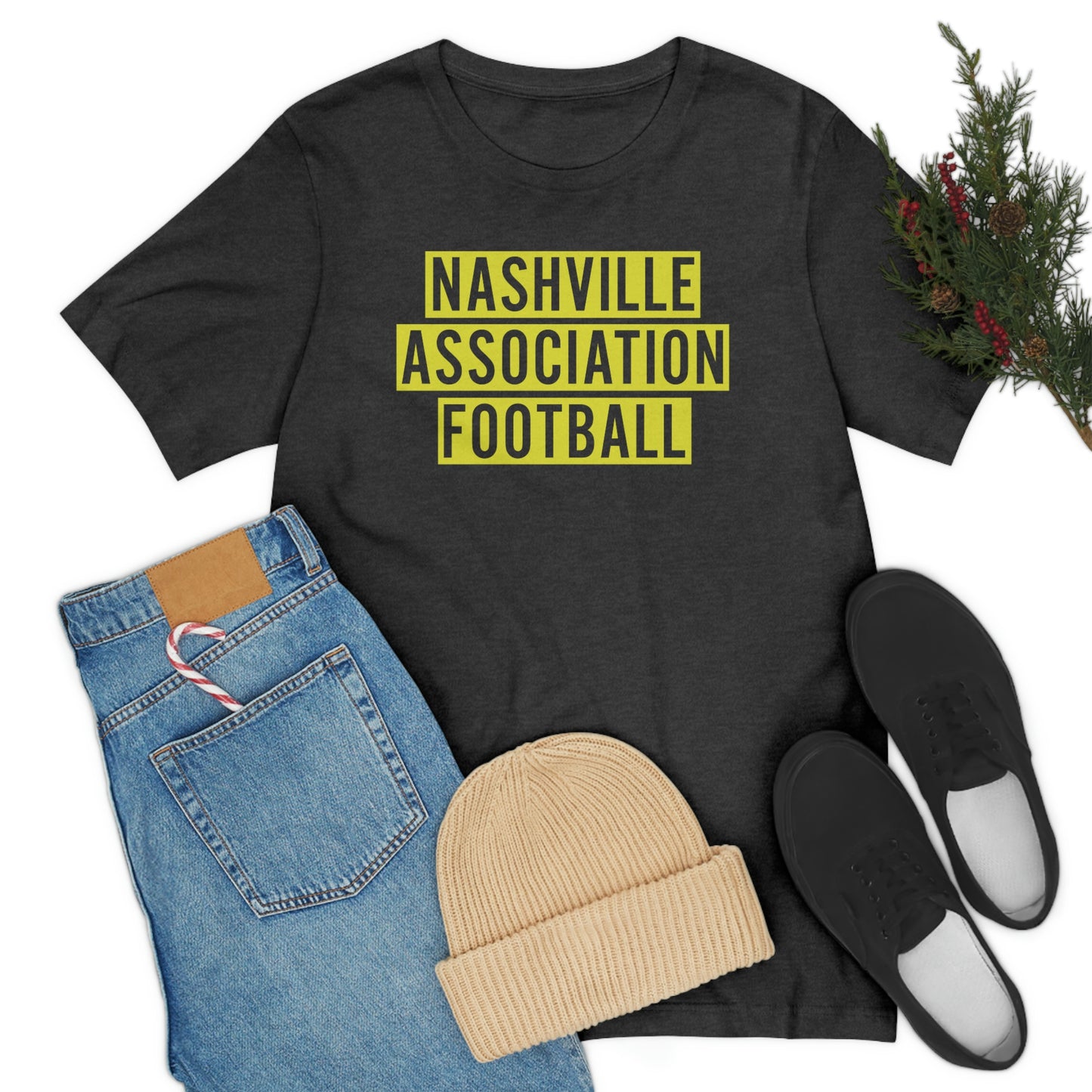 Nashville Association Football Blocky T shirt