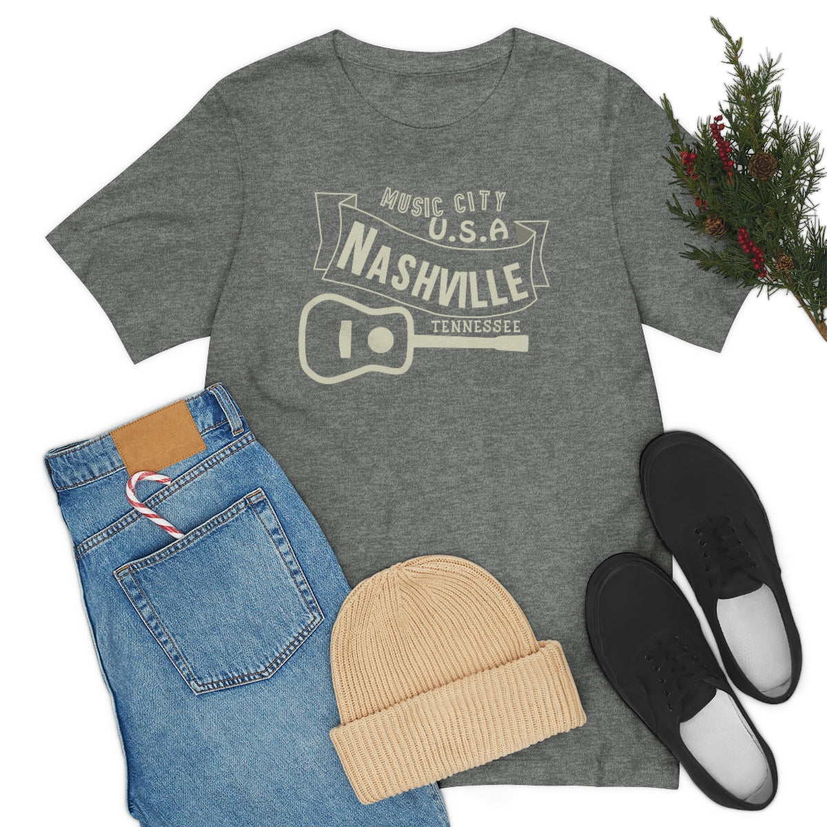 Nashville TN Banner Tshirt