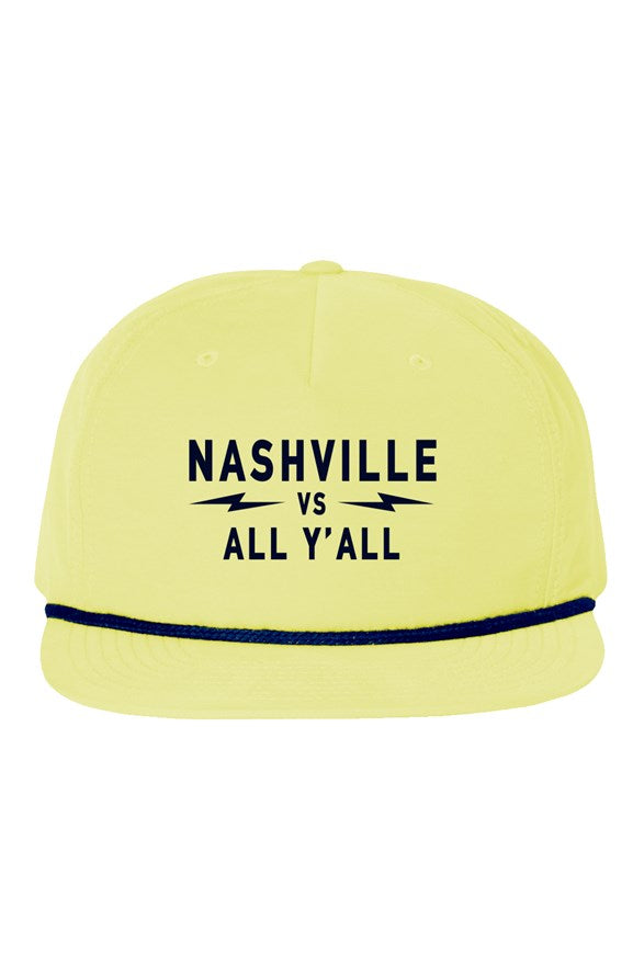 Nashville VS Gold Rope hat