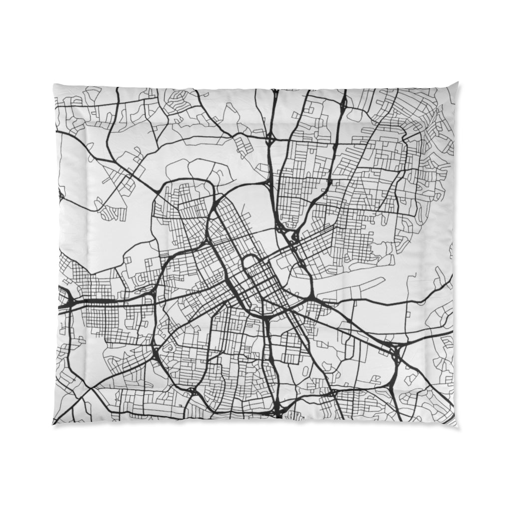 Nashville Loop Map Comforter