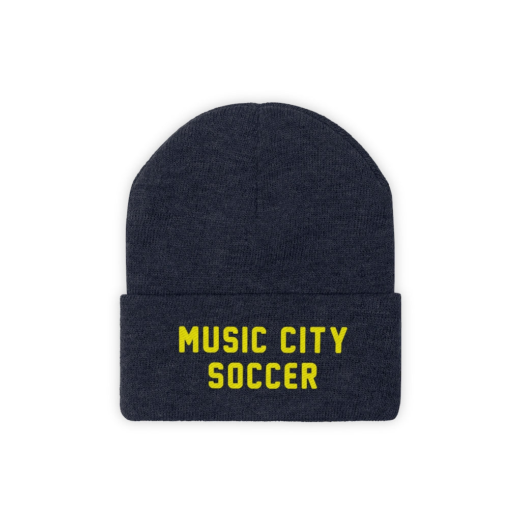 Music City Soccer Knit Beanie