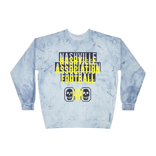 NAF misprint Color Blast Crewneck Sweatshirt
