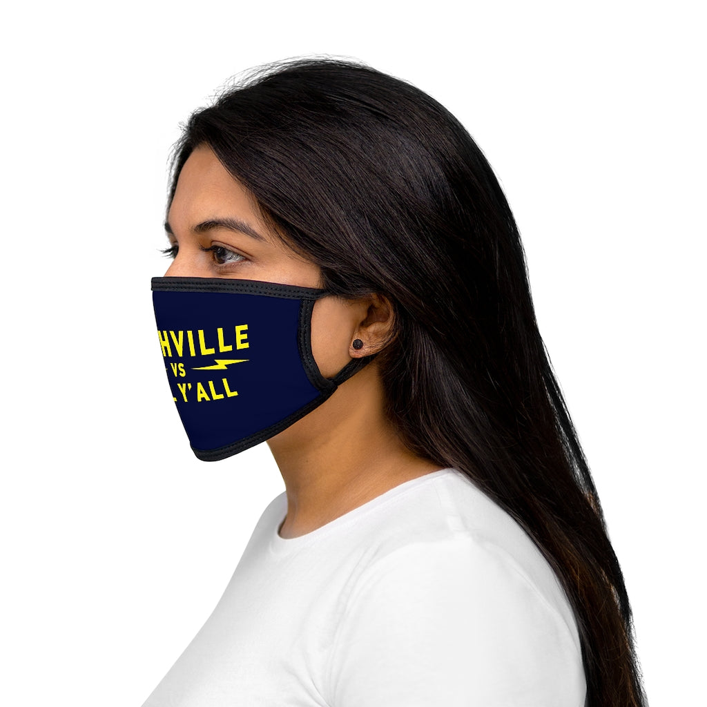 Nashville Vs Mixed-Fabric Face Mask