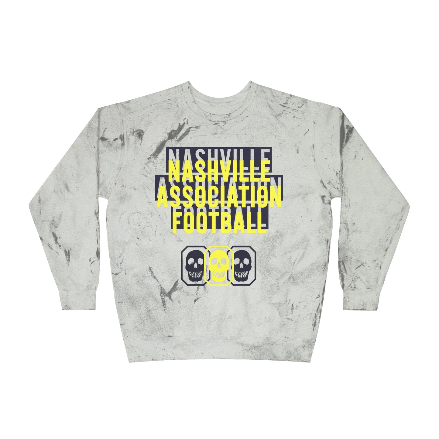 NAF misprint Color Blast Crewneck Sweatshirt