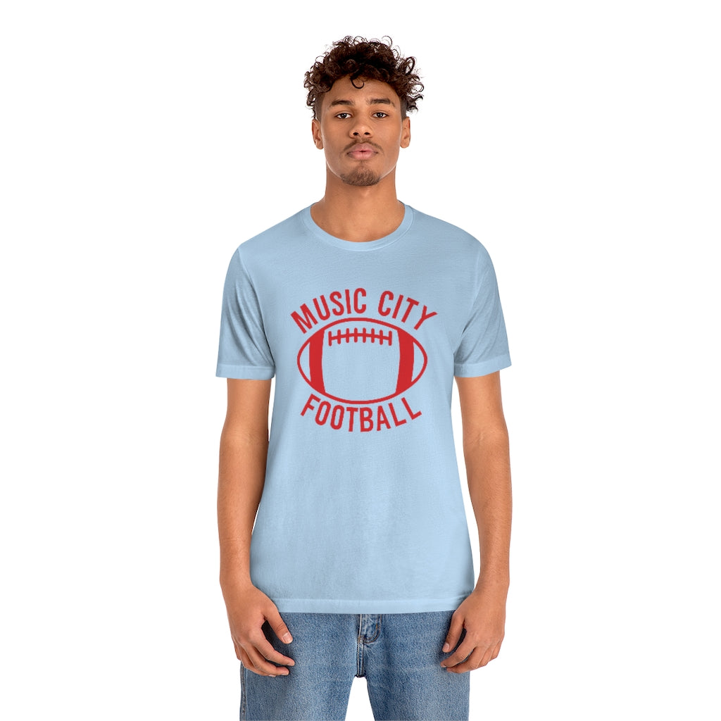 Music City Football T shirt